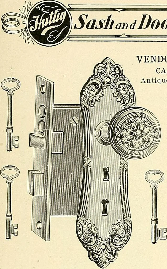 An illustration from General catalogue : Huttig Sash & Door Co., 1900, leaf 513