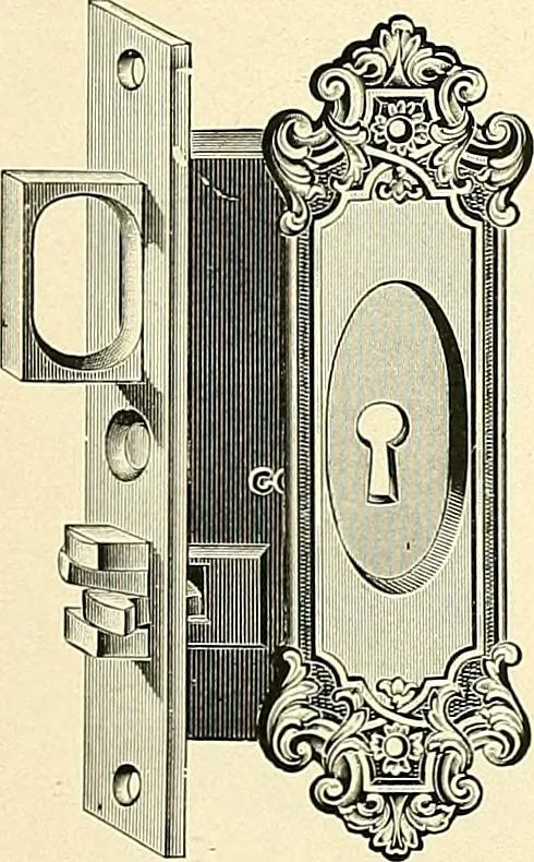An illustration from General catalogue : Huttig Sash & Door Co., 1900, leaf 513