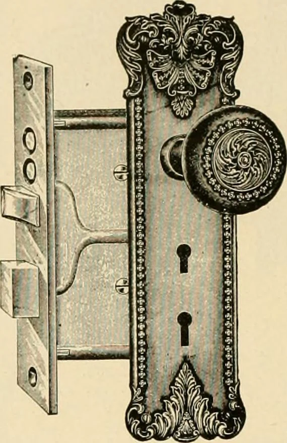An illustration from General catalogue : Huttig Sash & Door Co., 1900, leaf 514