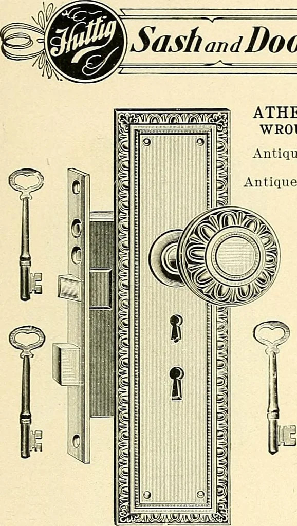 An illustration from General catalogue : Huttig Sash & Door Co., 1900, leaf 515