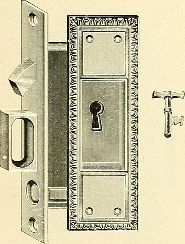 An illustration from General catalogue : Huttig Sash & Door Co., 1900, leaf 515