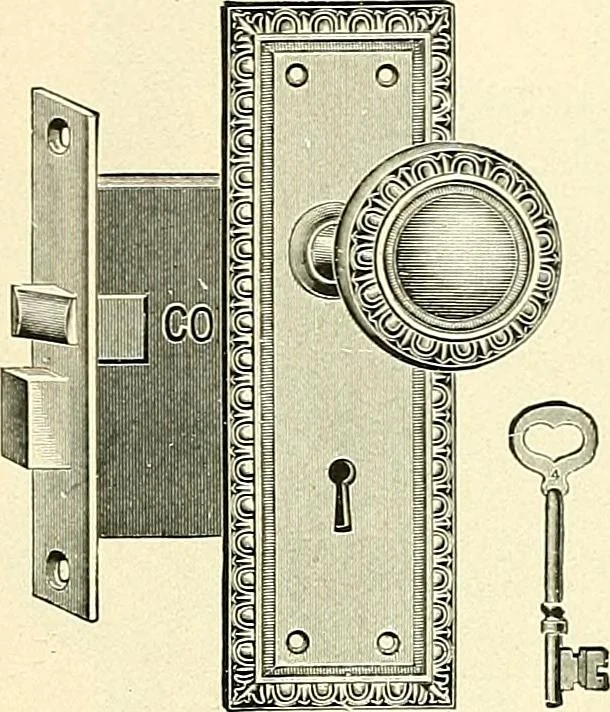 An illustration from General catalogue : Huttig Sash & Door Co., 1900, leaf 515