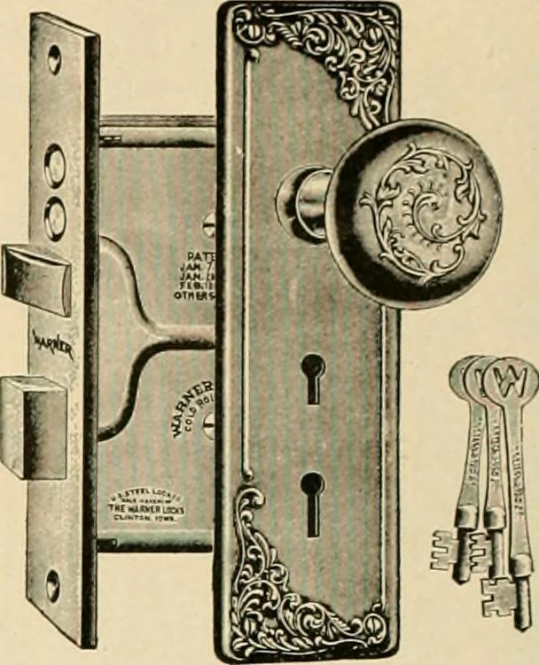 An illustration from General catalogue : Huttig Sash & Door Co., 1900, leaf 516