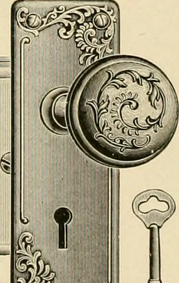 An illustration from General catalogue : Huttig Sash & Door Co., 1900, leaf 516
