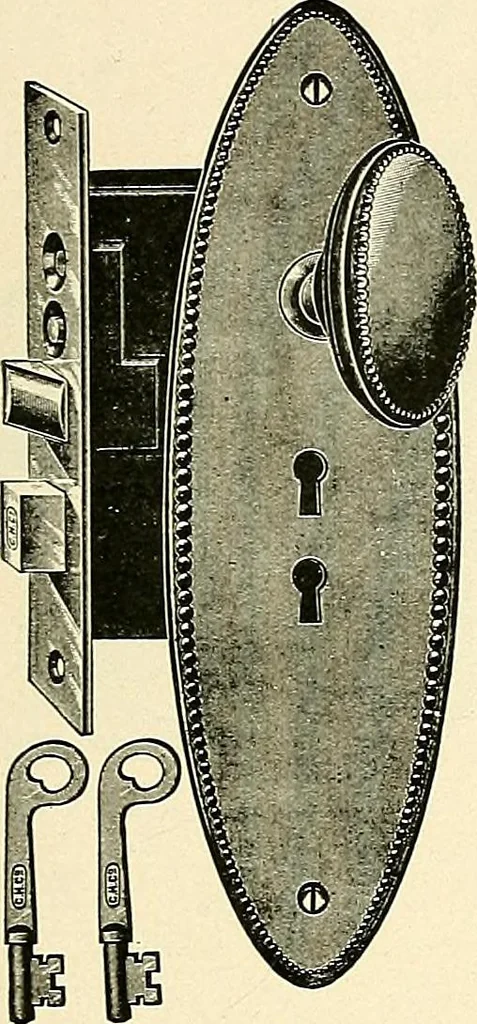 An illustration from General catalogue : Huttig Sash & Door Co., 1900, leaf 517
