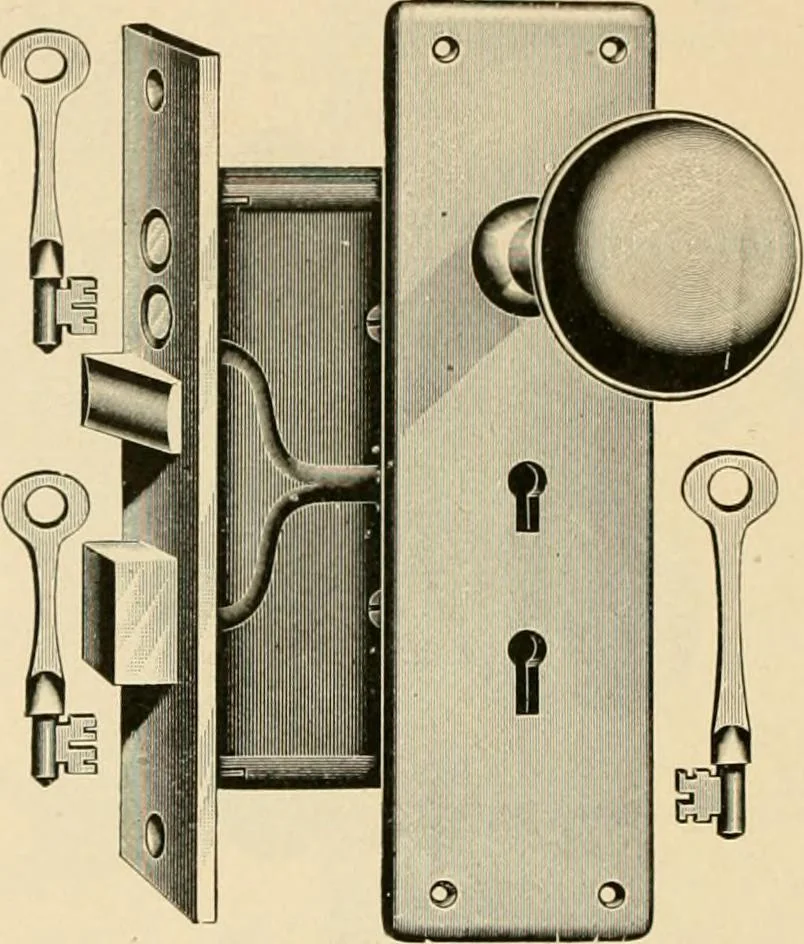 An illustration from General catalogue : Huttig Sash & Door Co., 1900, leaf 518
