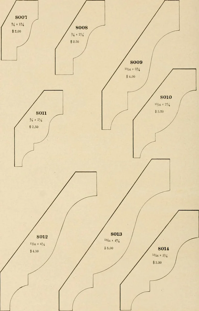An illustration from General catalogue : Huttig Sash & Door Co., 1900, leaf 546
