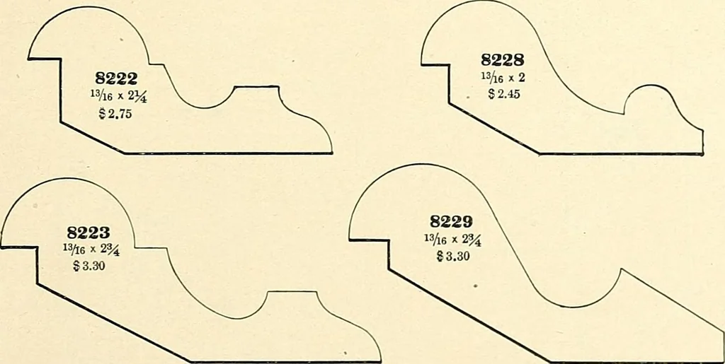 An illustration from General catalogue : Huttig Sash & Door Co., 1900, leaf 561