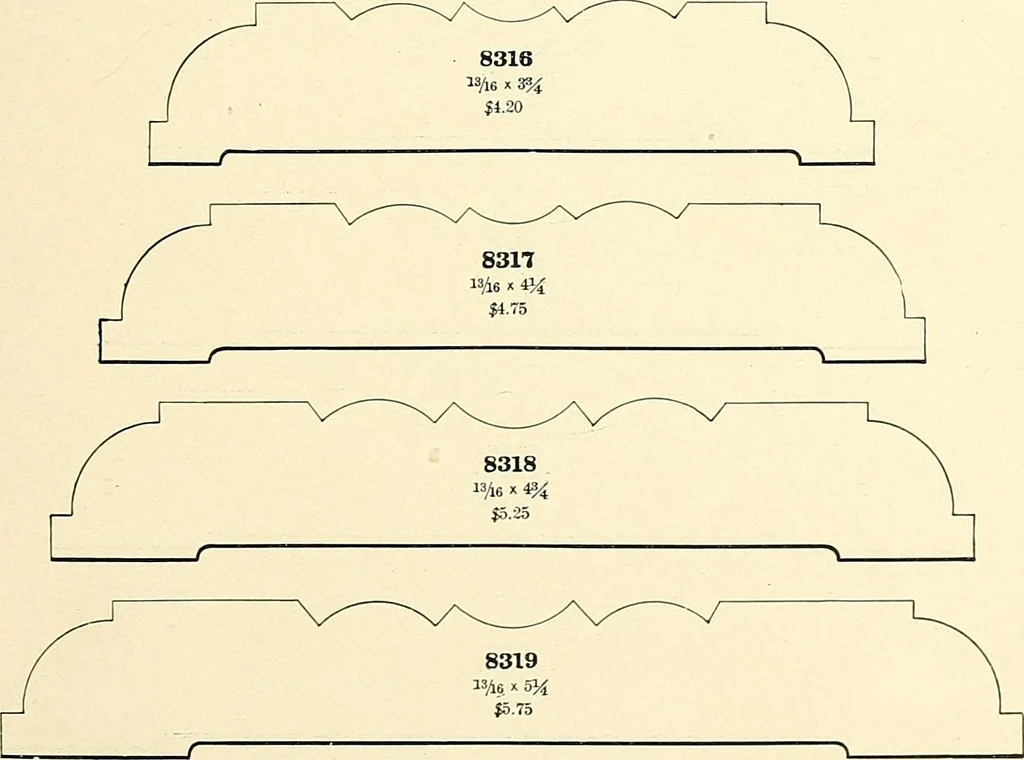 An illustration from General catalogue : Huttig Sash & Door Co., 1900, leaf 571