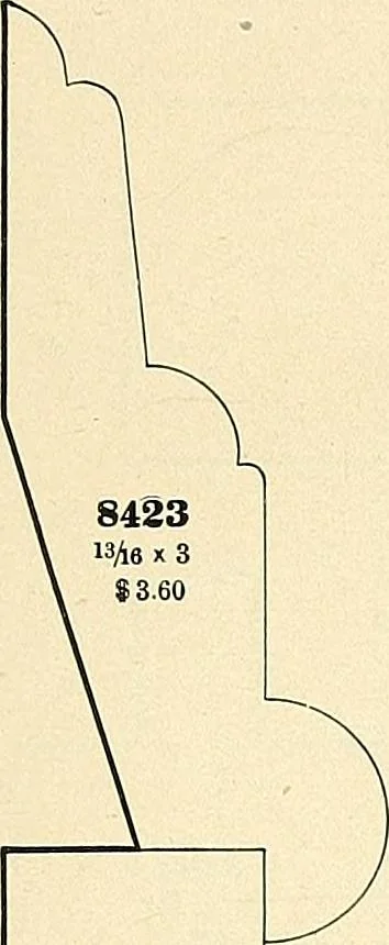 An illustration from General catalogue : Huttig Sash & Door Co., 1900, leaf 587
