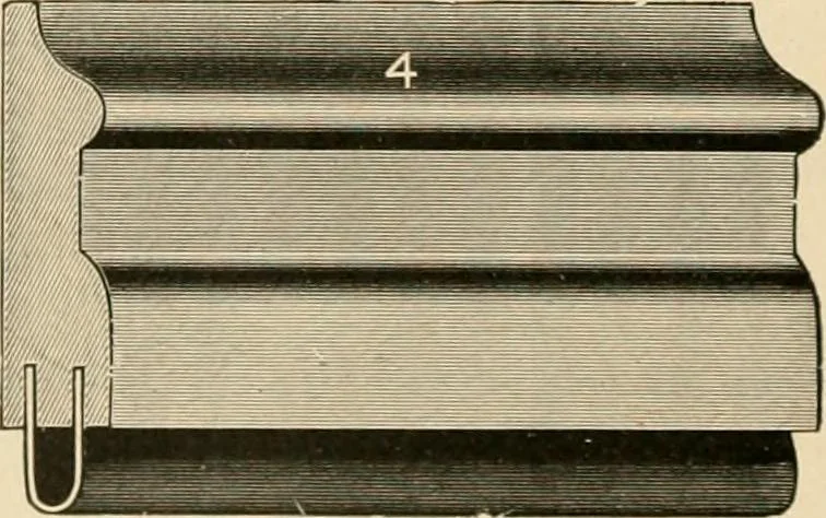 An illustration from General catalogue : Huttig Sash & Door Co., 1900, leaf 594