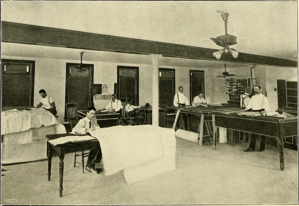 An illustration from General catalogue : Huttig Sash & Door Co., 1900, leaf 9