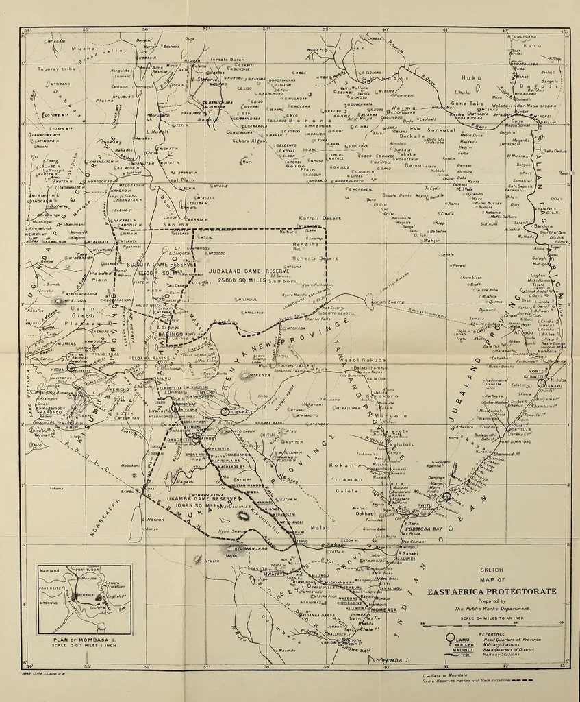 An illustration from General information as to the East Africa Protectorate, 1919, leaf 46