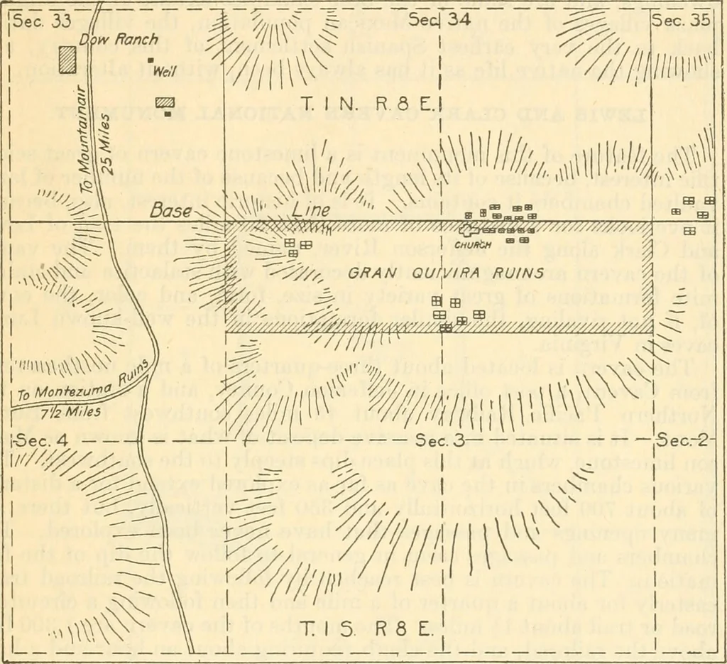 An illustration from General information regarding the national monuments set aside under the act of Congress approved June 8, 1906, 1917, leaf 24