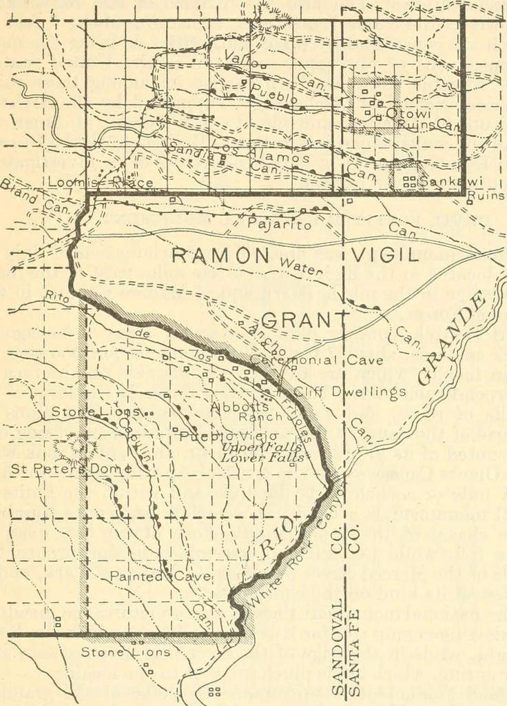 An illustration from General information regarding the national monuments set aside under the act of Congress approved June 8, 1906, 1917, leaf 54