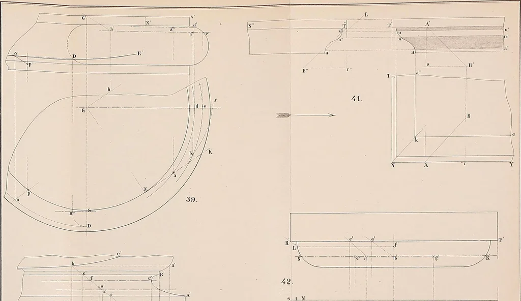 An illustration from General problems of shades and shadows, 1895, leaf 156