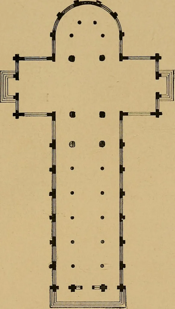 An illustration from The genesis of art-form; an essay in comparative æsthetics showing the identity of the sources, methods, and effects of composition in music, poetry, painting, sculpture and architecture, 1893, leaf 119