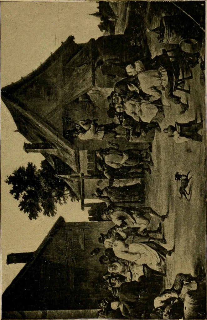 An illustration from The genesis of art-form; an essay in comparative æsthetics showing the identity of the sources, methods, and effects of composition in music, poetry, painting, sculpture and architecture, 1893, leaf 167