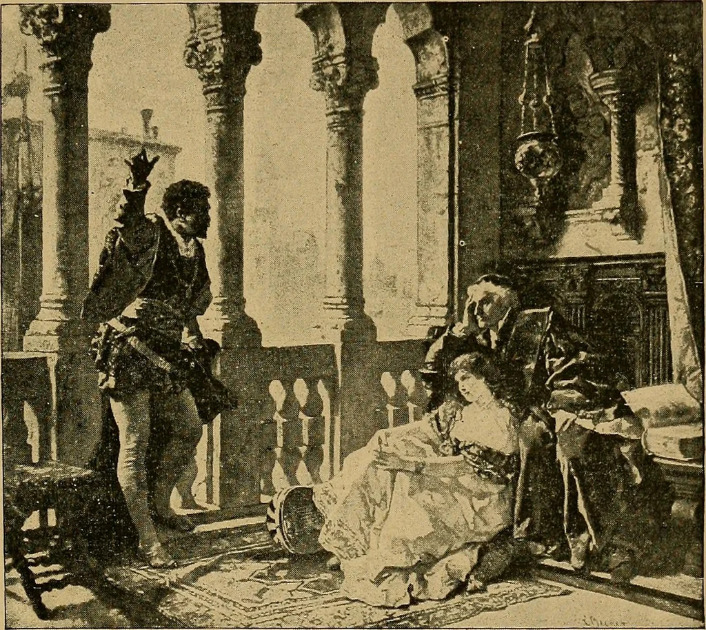 An illustration from The genesis of art-form; an essay in comparative æsthetics showing the identity of the sources, methods, and effects of composition in music, poetry, painting, sculpture and architecture, 1893, leaf 205