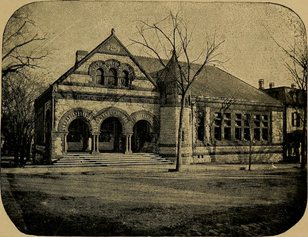 An illustration from The genesis of art-form; an essay in comparative æsthetics showing the identity of the sources, methods, and effects of composition in music, poetry, painting, sculpture and architecture, 1893, leaf 217