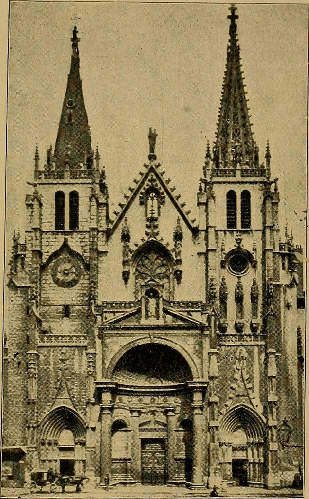 An illustration from The genesis of art-form; an essay in comparative æsthetics showing the identity of the sources, methods, and effects of composition in music, poetry, painting, sculpture and architecture, 1893, leaf 229