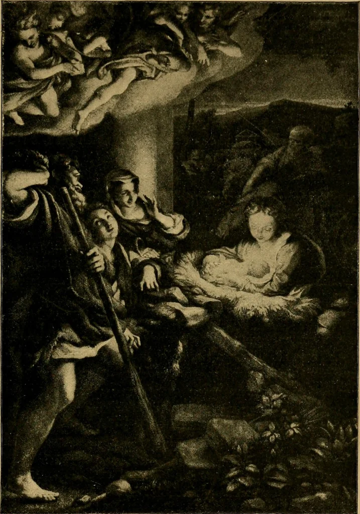 An illustration from The genesis of art-form; an essay in comparative æsthetics showing the identity of the sources, methods, and effects of composition in music, poetry, painting, sculpture and architecture, 1893, leaf 239