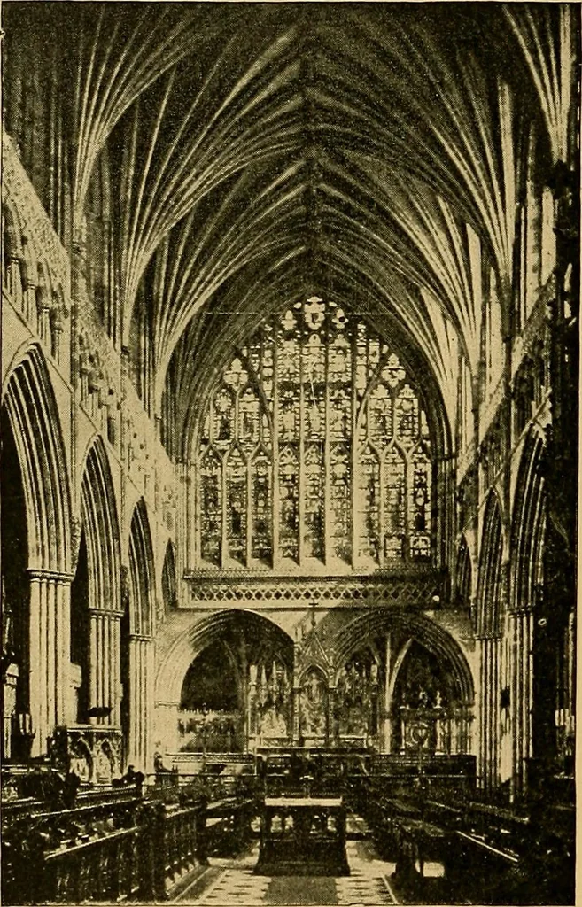 An illustration from The genesis of art-form; an essay in comparative æsthetics showing the identity of the sources, methods, and effects of composition in music, poetry, painting, sculpture and architecture, 1893, leaf 260