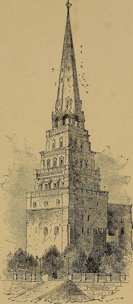 An illustration from The genesis of art-form; an essay in comparative æsthetics showing the identity of the sources, methods, and effects of composition in music, poetry, painting, sculpture and architecture, 1893, leaf 263