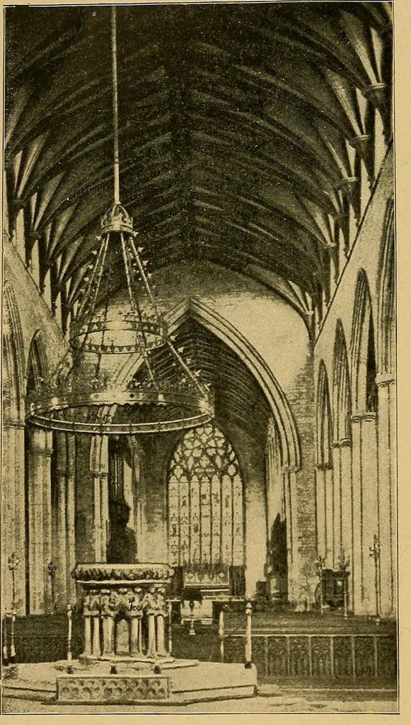 An illustration from The genesis of art-form; an essay in comparative æsthetics showing the identity of the sources, methods, and effects of composition in music, poetry, painting, sculpture and architecture, 1893, leaf 284