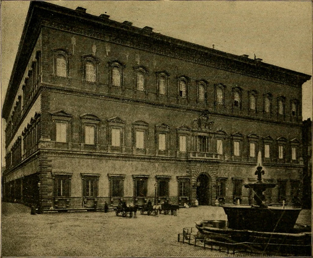 An illustration from The genesis of art-form; an essay in comparative æsthetics showing the identity of the sources, methods, and effects of composition in music, poetry, painting, sculpture and architecture, 1893, leaf 287