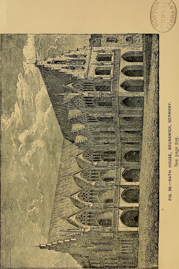 An illustration from The genesis of art-form; an essay in comparative æsthetics showing the identity of the sources, methods, and effects of composition in music, poetry, painting, sculpture and architecture, 1893, leaf 318