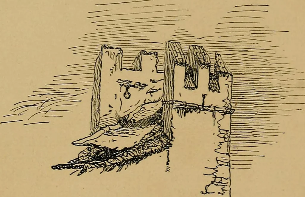 An illustration from The genesis of art-form; an essay in comparative æsthetics showing the identity of the sources, methods, and effects of composition in music, poetry, painting, sculpture and architecture, 1893, leaf 55