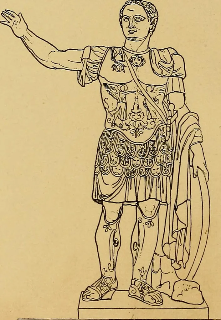 An illustration from The genesis of art-form; an essay in comparative æsthetics showing the identity of the sources, methods, and effects of composition in music, poetry, painting, sculpture and architecture, 1893, leaf 98