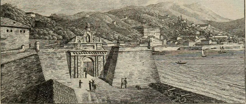 An illustration from Genova, 1840, leaf 14