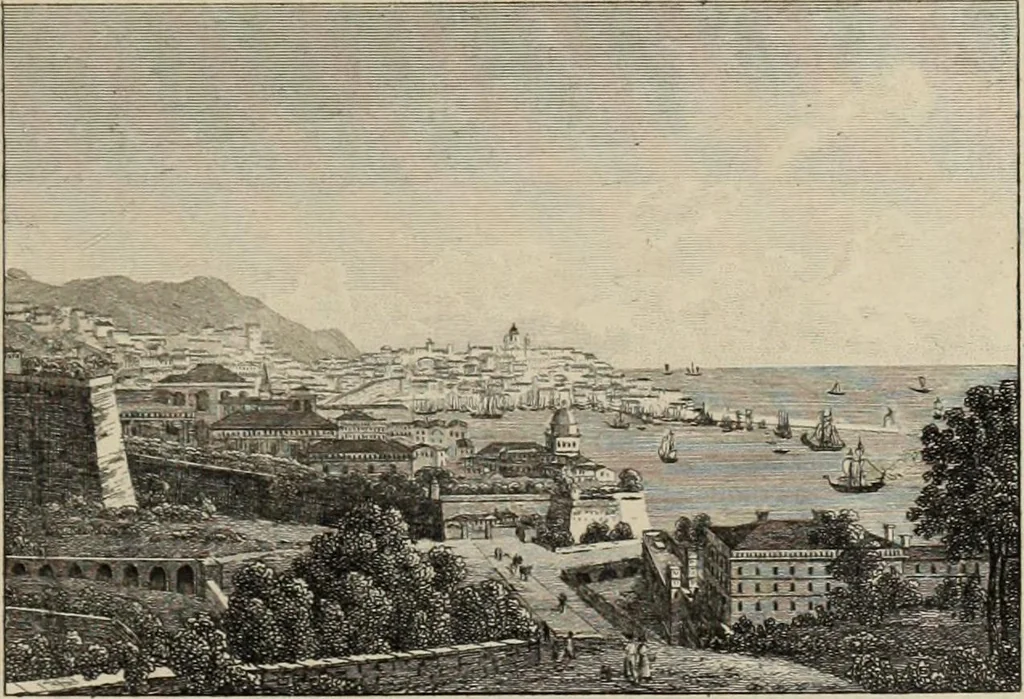 An illustration from Genova, 1840, leaf 18