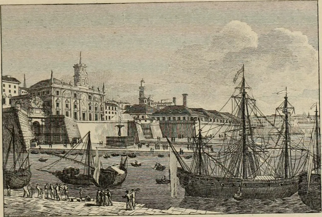 An illustration from Genova, 1840, leaf 20