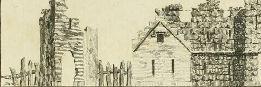 An illustration from The gentleman and farmer's architect : a new work, containing a great variety of useful and genteel designs, being correct plans and elevations of parsonage and farm houses, lodges for parks, pinery, peach, hot and green houses, with the fire-wall, tan-pit, &c. particularly described ... : with scales and tables of reference, describing the several parts, with their just dimensions and use, 1762, leaf 54