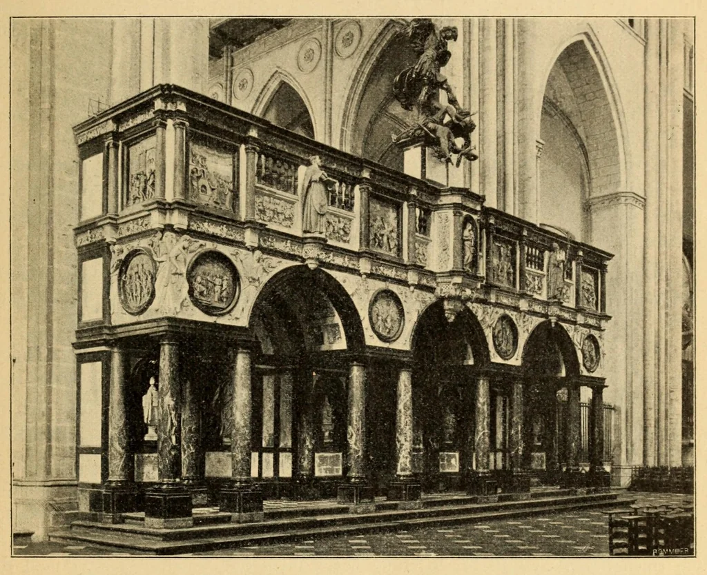 An illustration from Gent und Tournai, 1902, leaf 103