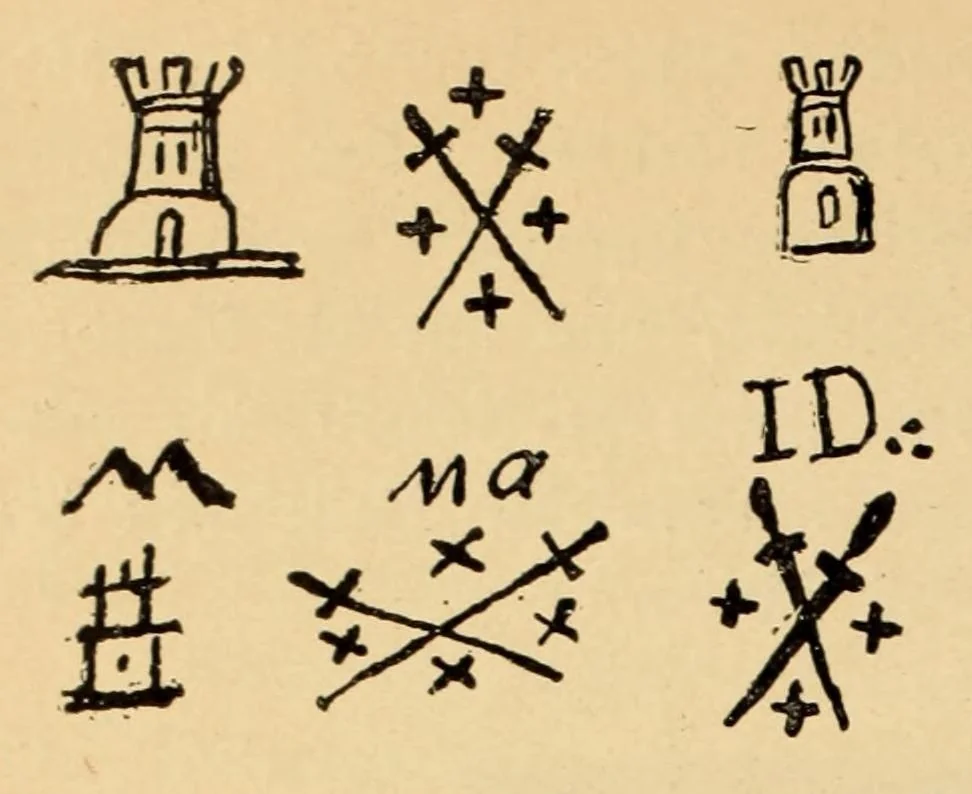 An illustration from Gent und Tournai, 1902, leaf 128
