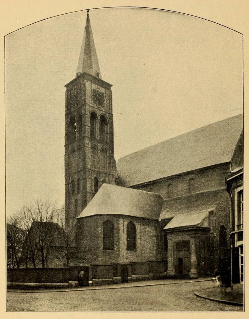 An illustration from Gent und Tournai, 1902, leaf 136