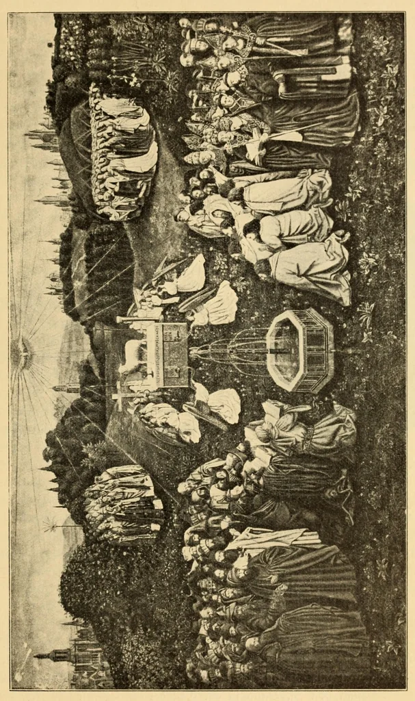 An illustration from Gent und Tournai, 1902, leaf 23