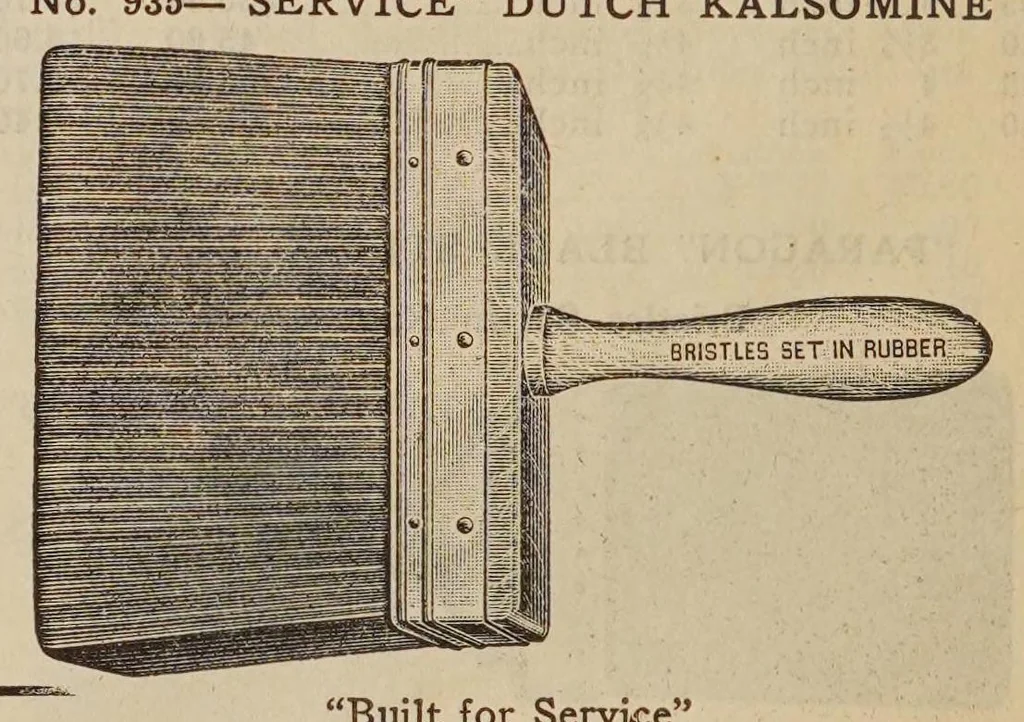 An illustration from Geo. E. Watson Co., "The Paint People" : we carry everything in the paint line, 1922, leaf 74