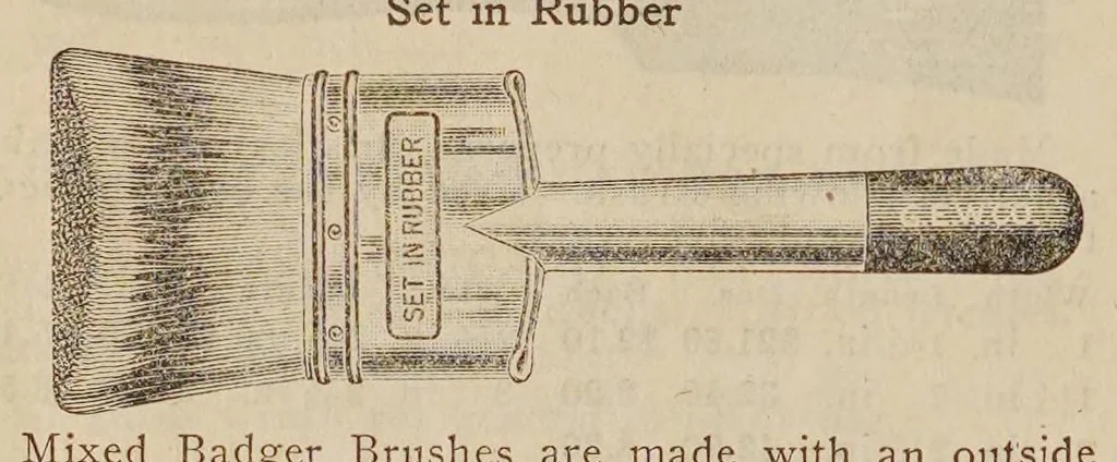 An illustration from Geo. E. Watson Co., "The Paint People" : we carry everything in the paint line, 1922, leaf 82
