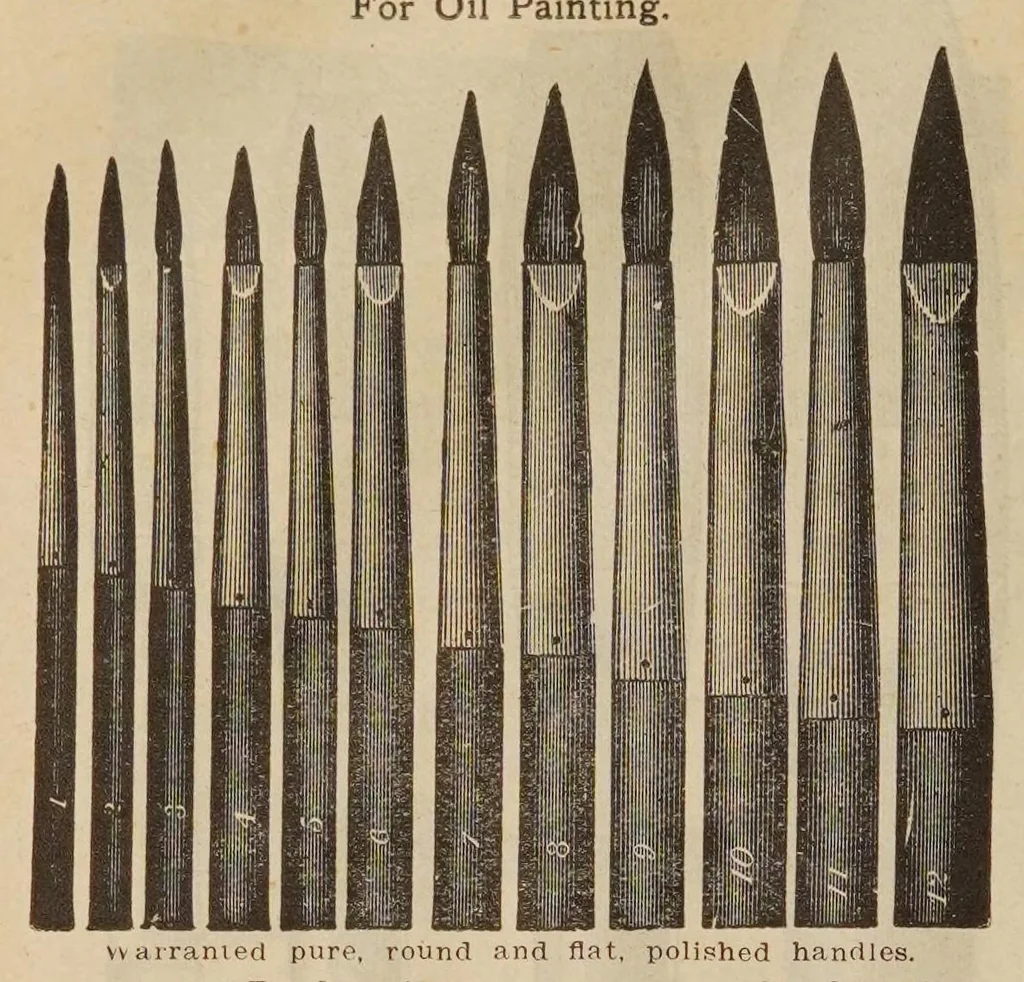 An illustration from Geo. E. Watson Co., "The Paint People" : we carry everything in the paint line, 1922, leaf 96
