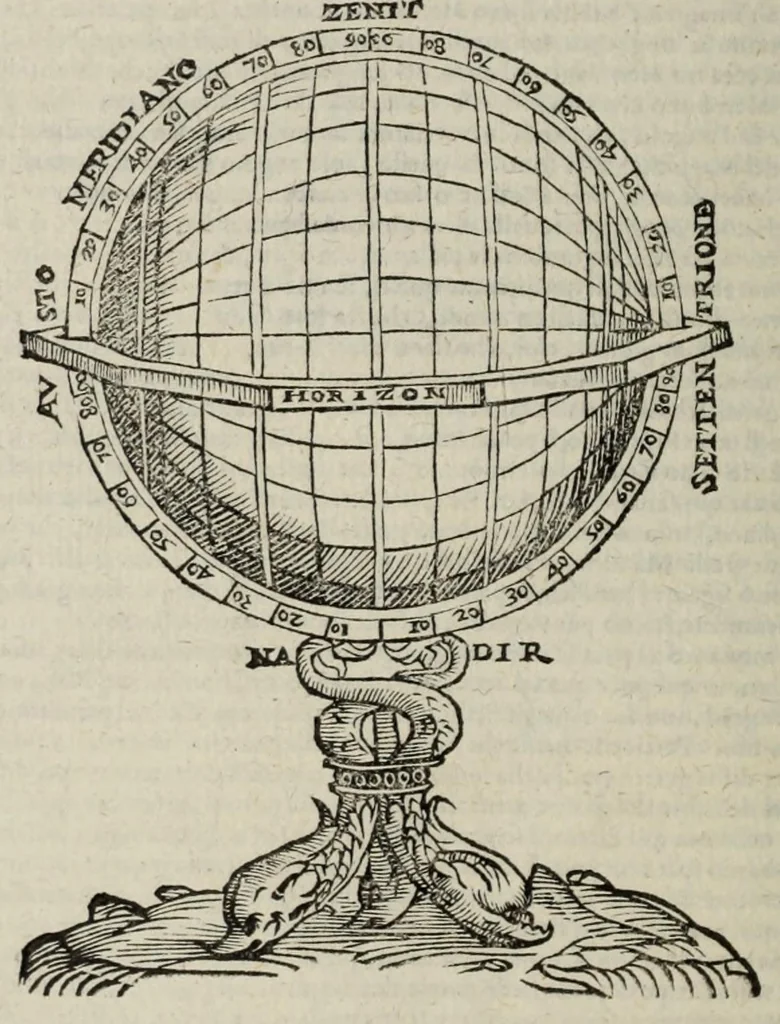 An illustration from Geografia di Claudio Tolomeo Alessandrino, 1599, leaf 850