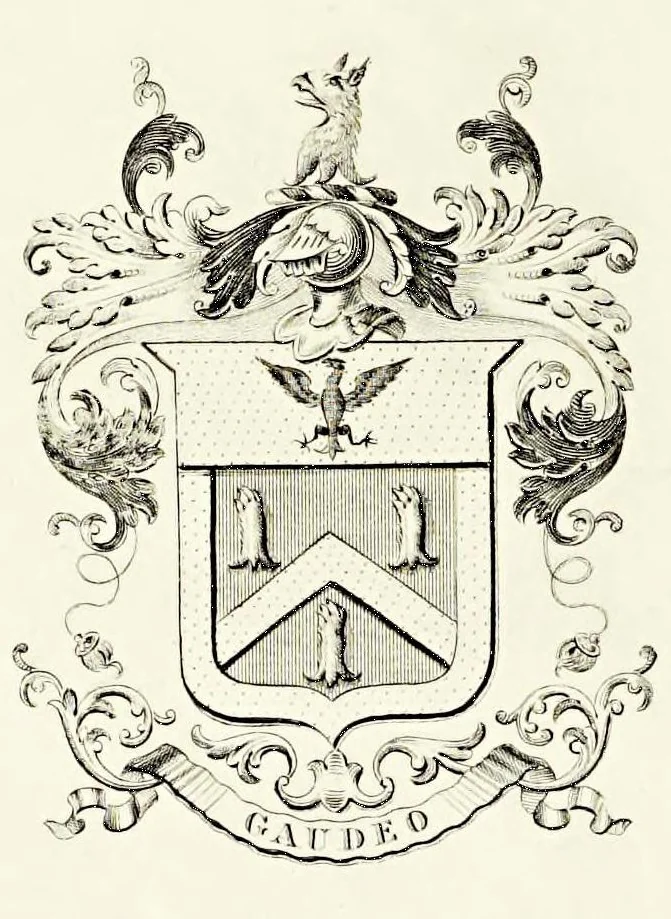 An illustration from Geografica descripcion de la parte septentrional, del polo artico de la America, y nueua iglesia de las Indias Occidentales, y sitio astronomico de esta Provincia de Predicadores de Antequera Valle de Oaxaca: en diez y siete grados del tropico de Cancer: debaxo de los aspectos, y radiaciones de planetas morales, que la fundaron con virtudes celestes, influyendola en santidad, y doctrina., 1674, leaf 2