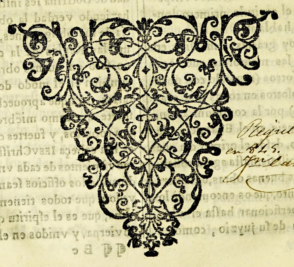 An illustration from Geografica descripcion de la parte septentrional, del polo artico de la America, y nueua iglesia de las Indias Occidentales, y sitio astronomico de esta Provincia de Predicadores de Antequera Valle de Oaxaca: en diez y siete grados del tropico de Cancer: debaxo de los aspectos, y radiaciones de planetas morales, que la fundaron con virtudes celestes, influyendola en santidad, y doctrina., 1674, leaf 872