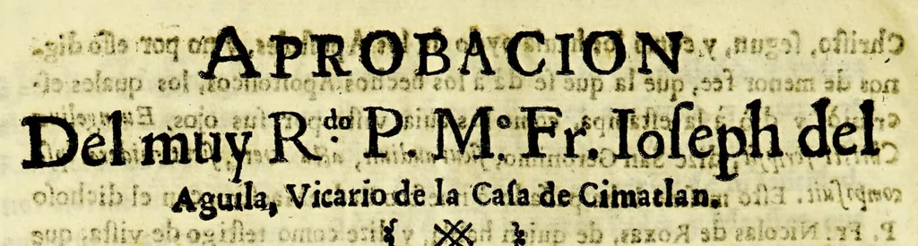 An illustration from Geografica descripcion de la parte septentrional, del polo artico de la America, y nueua iglesia de las Indias Occidentales, y sitio astronomico de esta Provincia de Predicadores de Antequera Valle de Oaxaca: en diez y siete grados del tropico de Cancer: debaxo de los aspectos, y radiaciones de planetas morales, que la fundaron con virtudes celestes, influyendola en santidad, y doctrina., 1674, leaf 876
