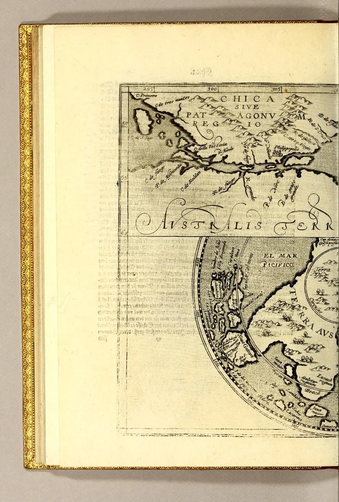 An illustration from Geographische vnd historische Beschreibung der uberauss grosser Landtschafft America: welche auch West Jndia, vnd jhrer grösse halben die New Welt genennet wirt. : Gar artig, vnd nach der Kunst in XX. Mappen oder Landtaffeln verfasset, vnd jetzt newlich in Kupffer gestochen, vnd an tag gegeben. : Dabey auff dem Rücken ieder Mappen gefunden wirdt, die Gestalt, Art, vne vornembste Gelgenheit der Landtschafft ... : Zu mehrem Verstand vnd Erklärung gemelter Landschafft America, ist hiebey gefügt ein schön vnd nützlicher Tractat von der Natur, Art, vnd Eygenschafft der Newer Welt ..., 1598, leaf 136