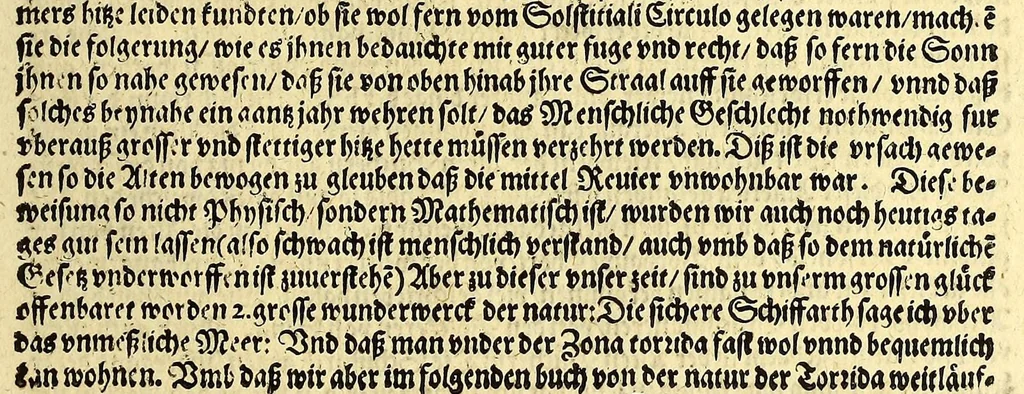 An illustration from Geographische vnd historische Beschreibung der uberauss grosser Landtschafft America: welche auch West Jndia, vnd jhrer grösse halben die New Welt genennet wirt. : Gar artig, vnd nach der Kunst in XX. Mappen oder Landtaffeln verfasset, vnd jetzt newlich in Kupffer gestochen, vnd an tag gegeben. : Dabey auff dem Rücken ieder Mappen gefunden wirdt, die Gestalt, Art, vne vornembste Gelgenheit der Landtschafft ... : Zu mehrem Verstand vnd Erklärung gemelter Landschafft America, ist hiebey gefügt ein schön vnd nützlicher Tractat von der Natur, Art, vnd Eygenschafft der Newer Welt ..., 1598, leaf 23